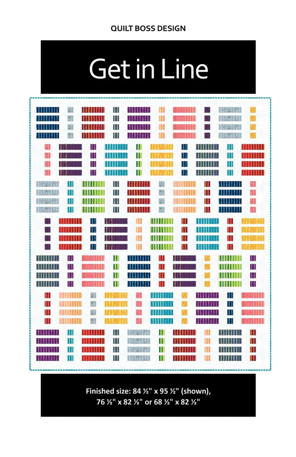 Get in Line Quilt Pattern