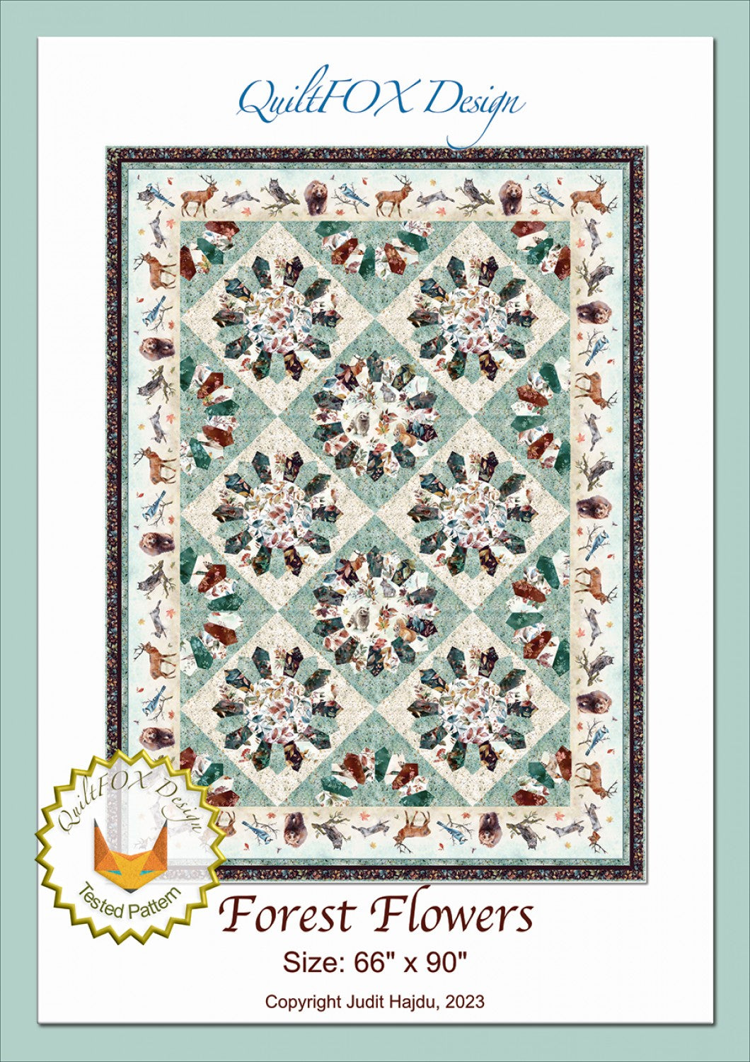 Forest Flowers Quilt Pattern