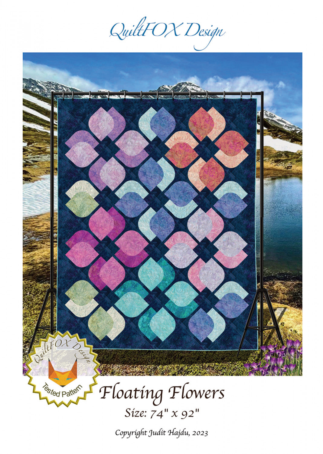 Floating Flowers - Stonehenge Quilt Pattern