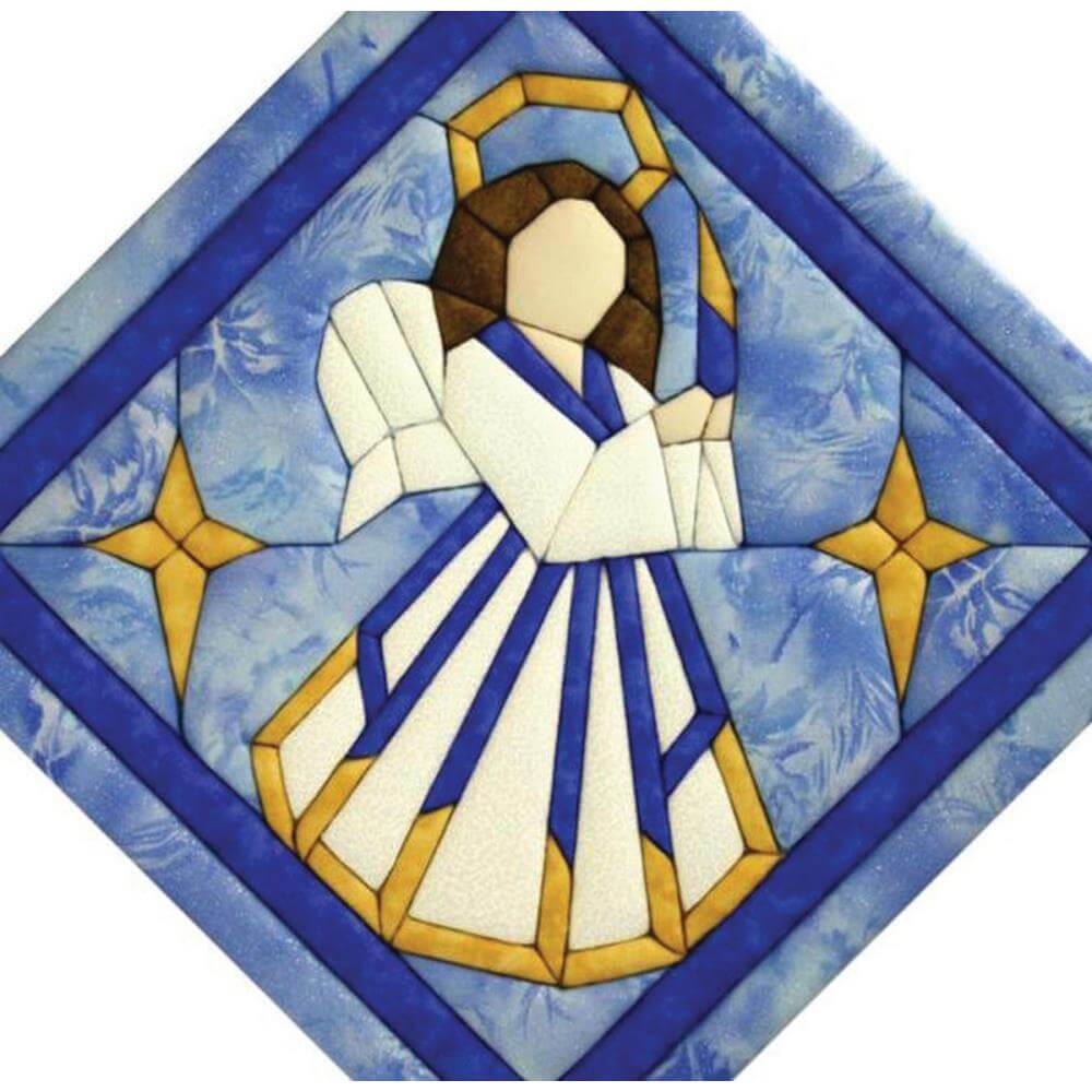 Angel Quilt Magic No-Sew Wall Hanging Kit