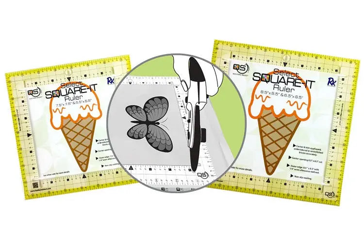 Quilters Select Square-It Ruler 7.5"