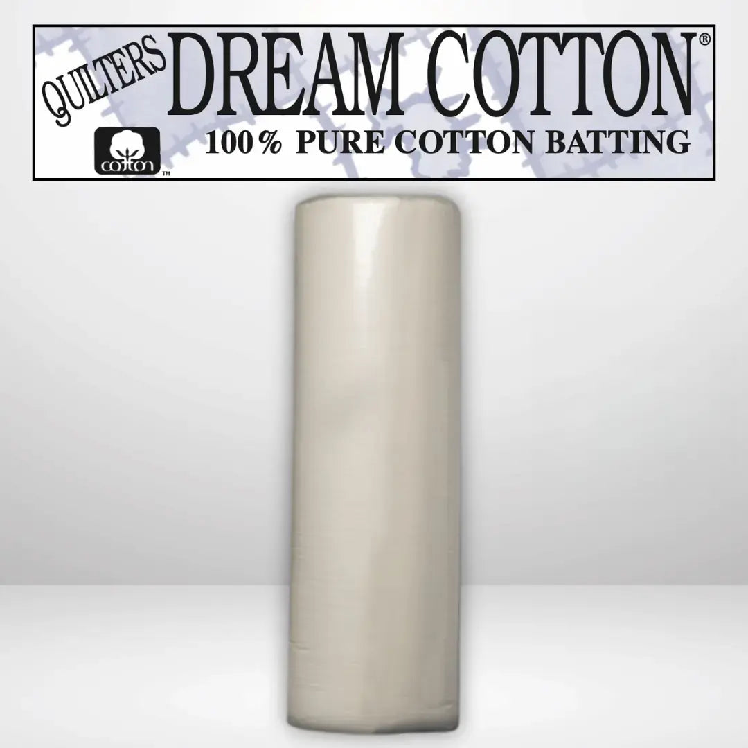 Quilters Dream Deluxe Natural Cotton Batting Queen Roll - 93" x 30 yards -- AVAILABLE FOR PRE-ORDER - ROUGHLY 8 WEEKS