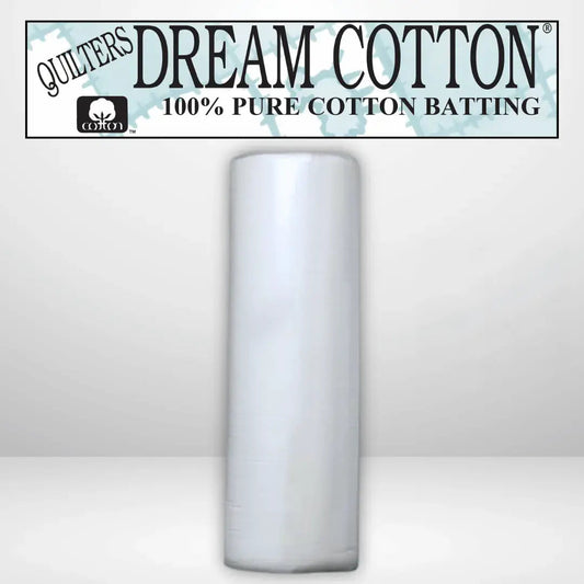 Quilters Dream Request White Cotton Batting Queen Roll - 93" x 30 yards -- AVAILABLE FOR PRE-ORDER - ROUGHLY 8 WEEKS