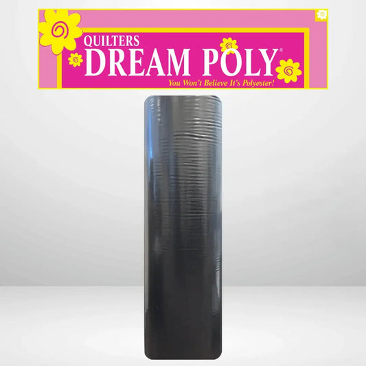 Quilters Dream Select Black Poly Batting Throw Roll - 60" x 30 yards