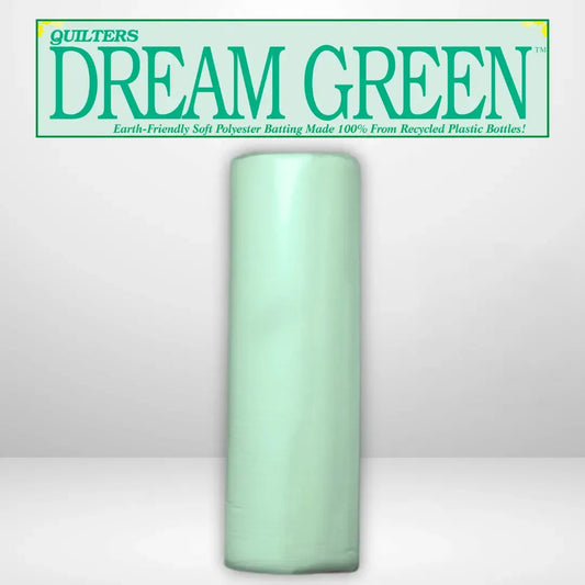 Quilters Dream Select Green Batting Throw Roll - 60" x 30 yards