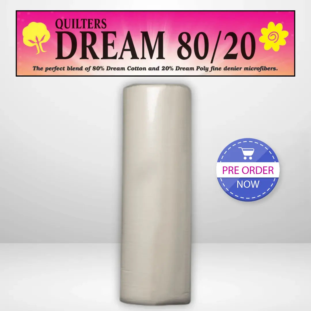 Quilters Dream Select Natural 80/20 Batting Queen Roll - 93" x 30 yards - AVAILABLE FOR PRE-ORDER - ROUGHLY 8 WEEKS