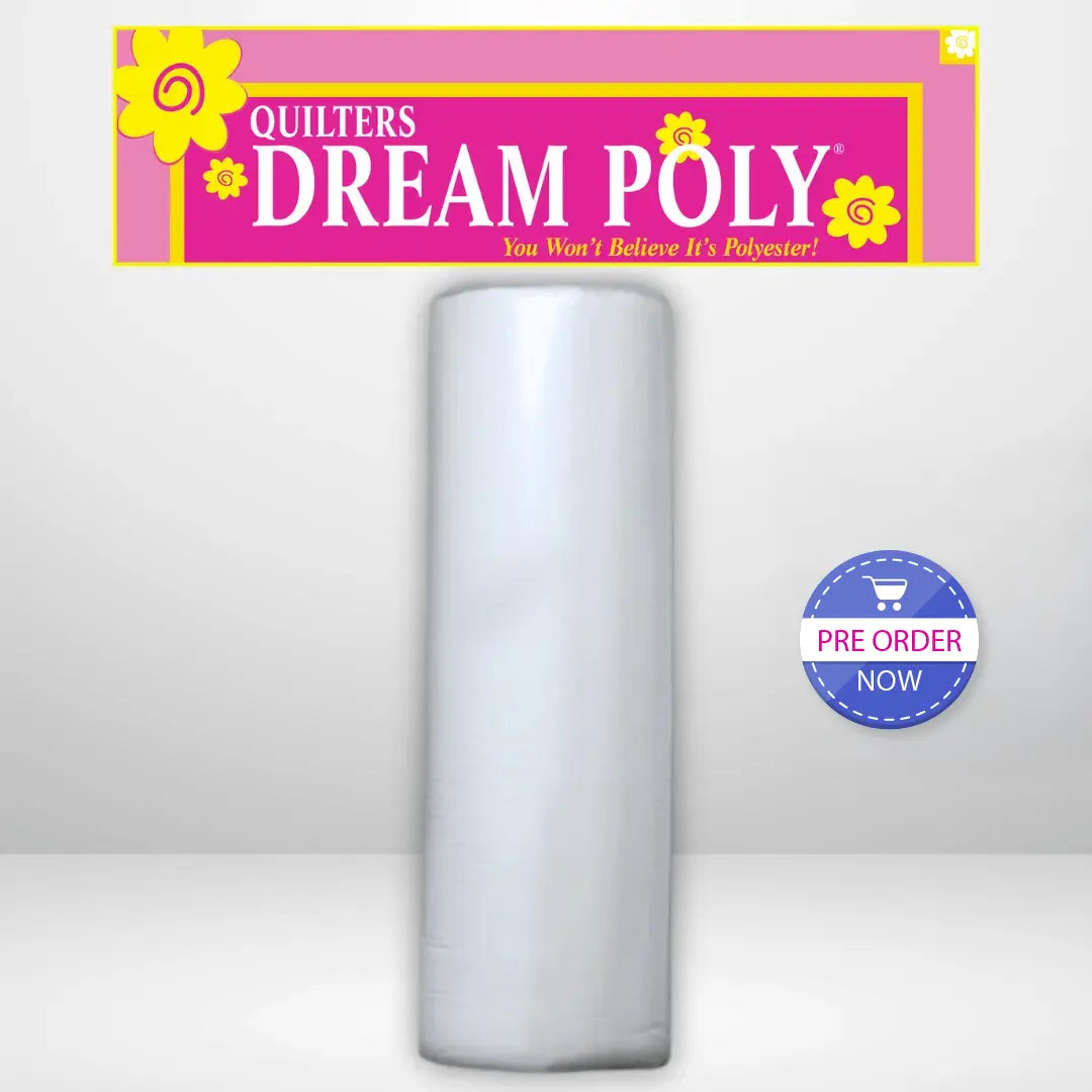 Quilters Dream Select White Poly Batting Queen Roll - 93" x 30 yards