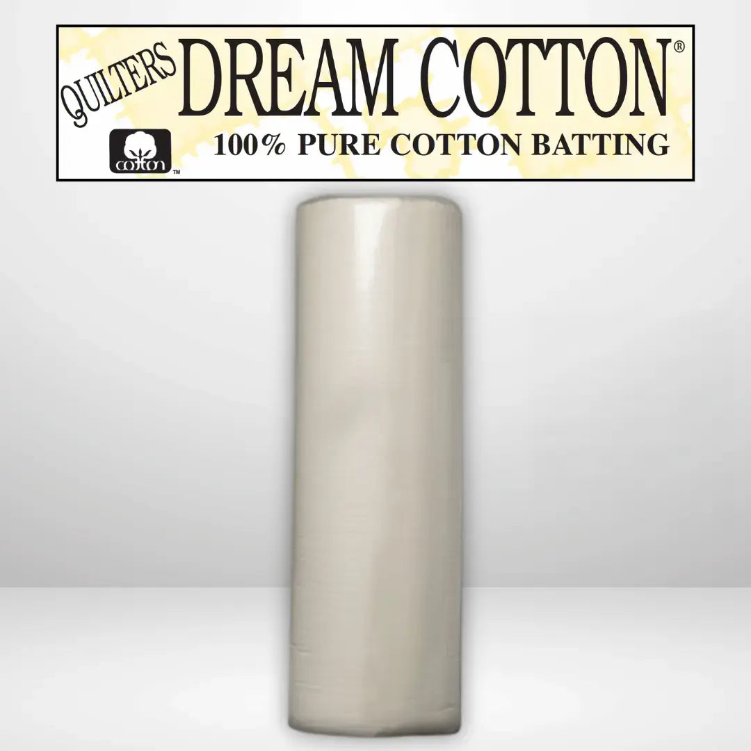 Quilters Dream Supreme Natural Cotton Batting King Roll - 120" x 25 yards -- AVAILABLE FOR PRE-ORDER - ROUGHLY 8 WEEKS