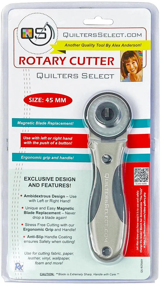 Quilters Select 45mm Deluxe Rotary Cutter
