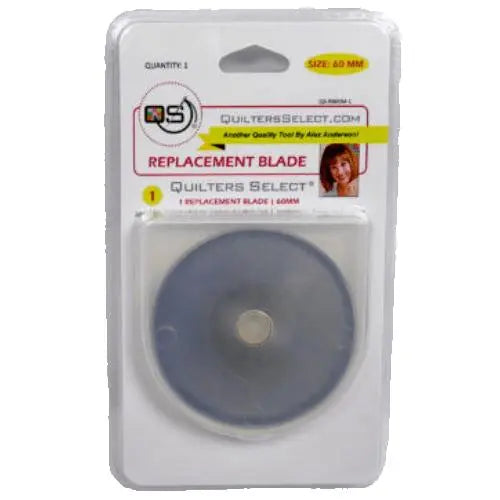 Quilters Select 60mm Rotary Blade Replacements (1 pk)