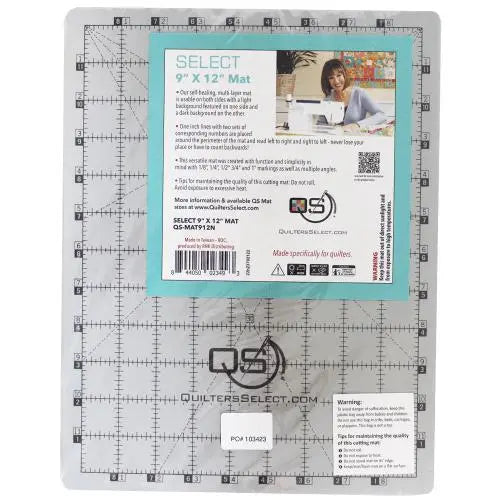 Quilters Select 9" x 12" Dual Side Cutting Mat