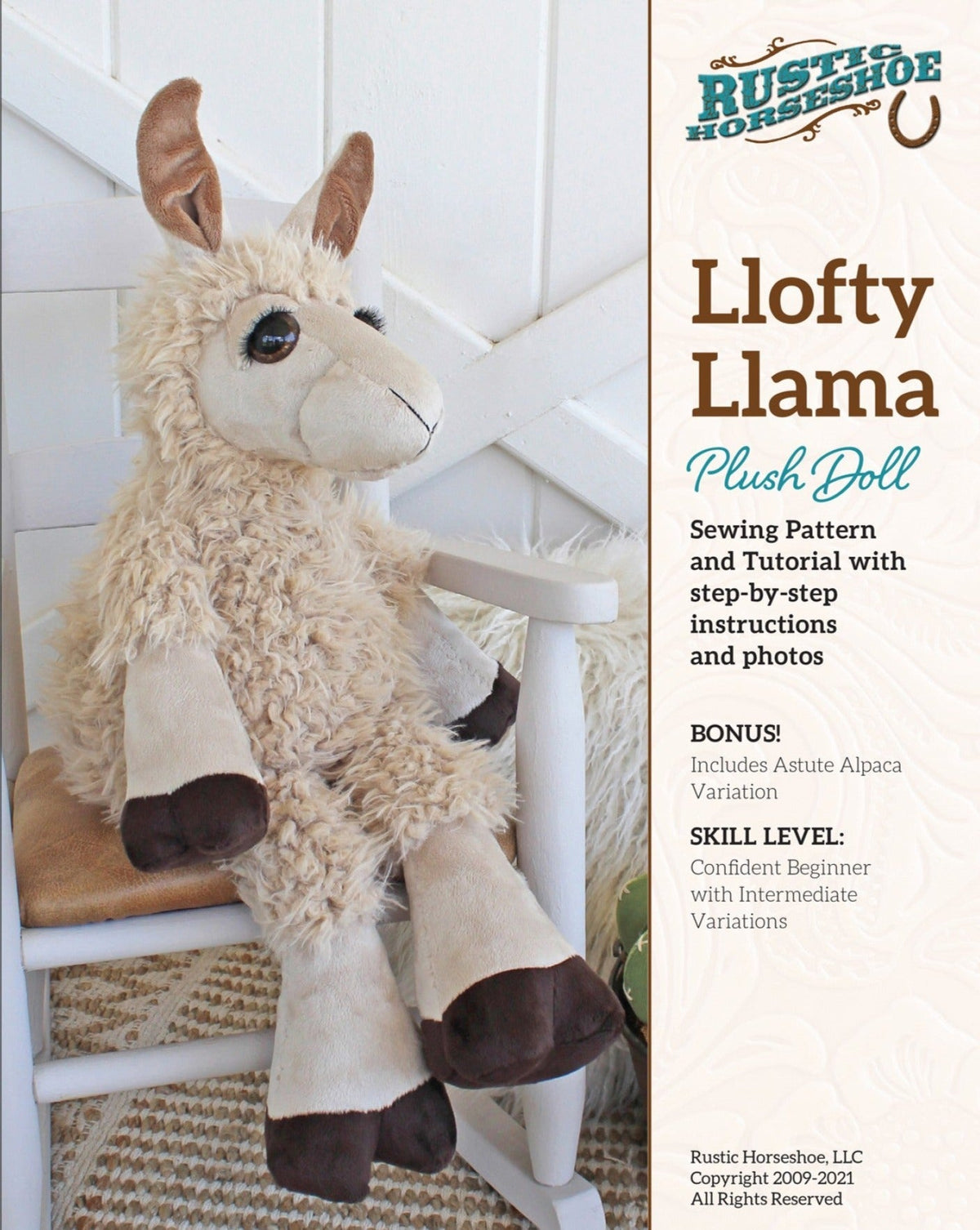 Llofty Llama Doll Pattern