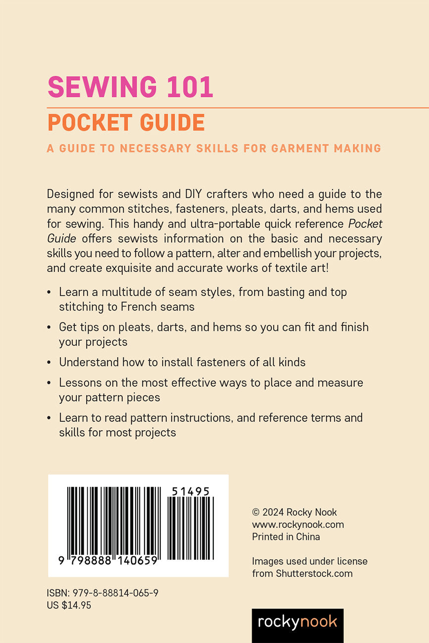 Sewing 101 Book