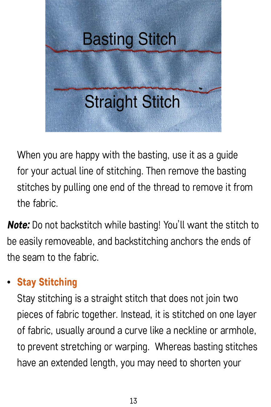 Sewing 101 Book