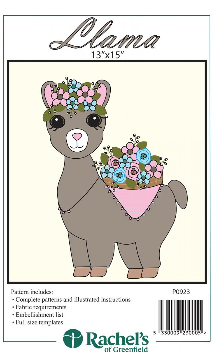 Llama Wall Quilt Pattern