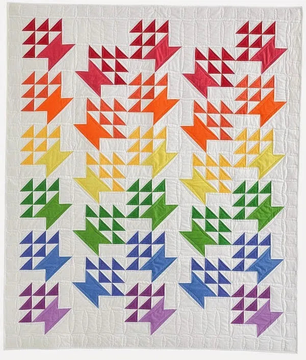 Rainbow Baskets Downloadable Pattern