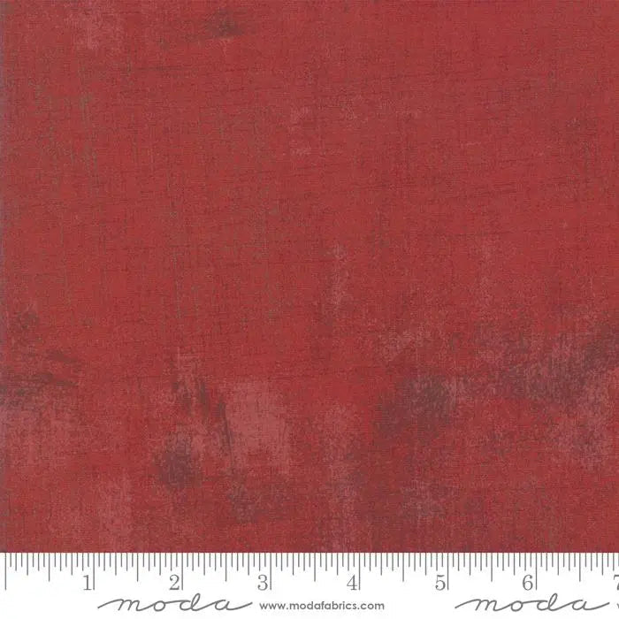 Red Grunge Basics Romance 44"/45" Per Yard