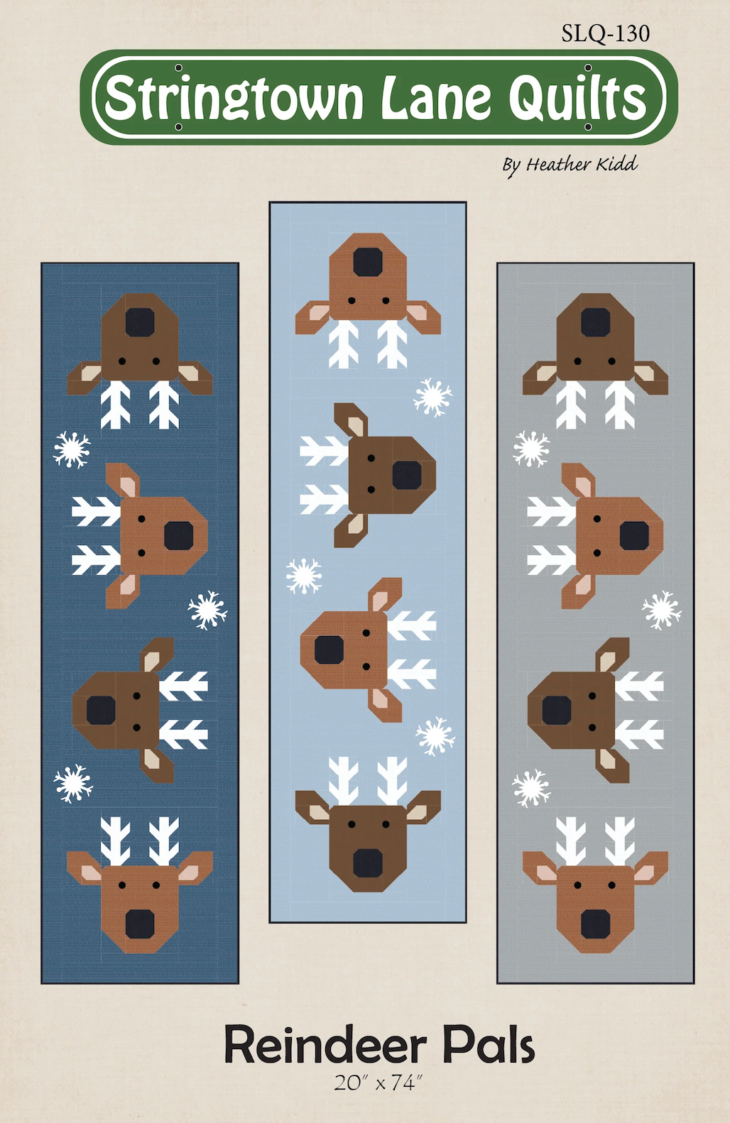 Reindeer Pals Downloadable Pattern
