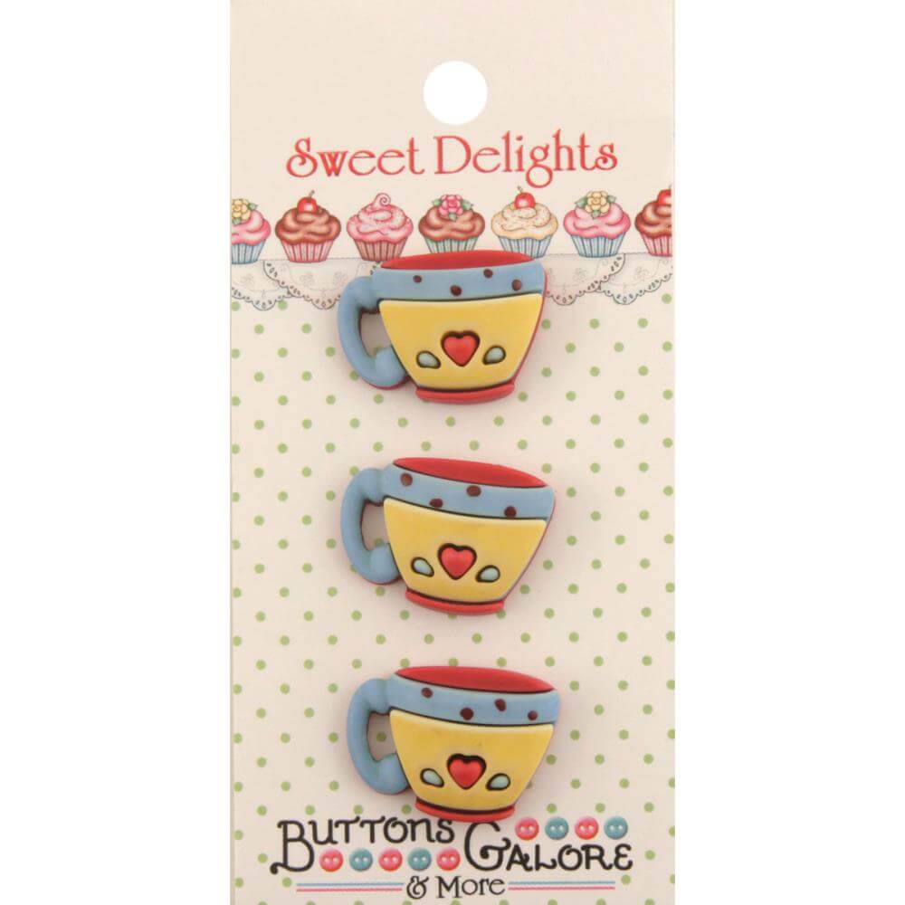 Coffee Cups Buttons