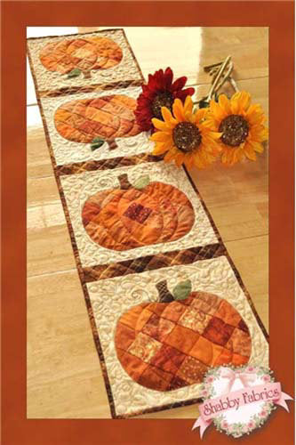Patchwork Pumpkin Table Runner