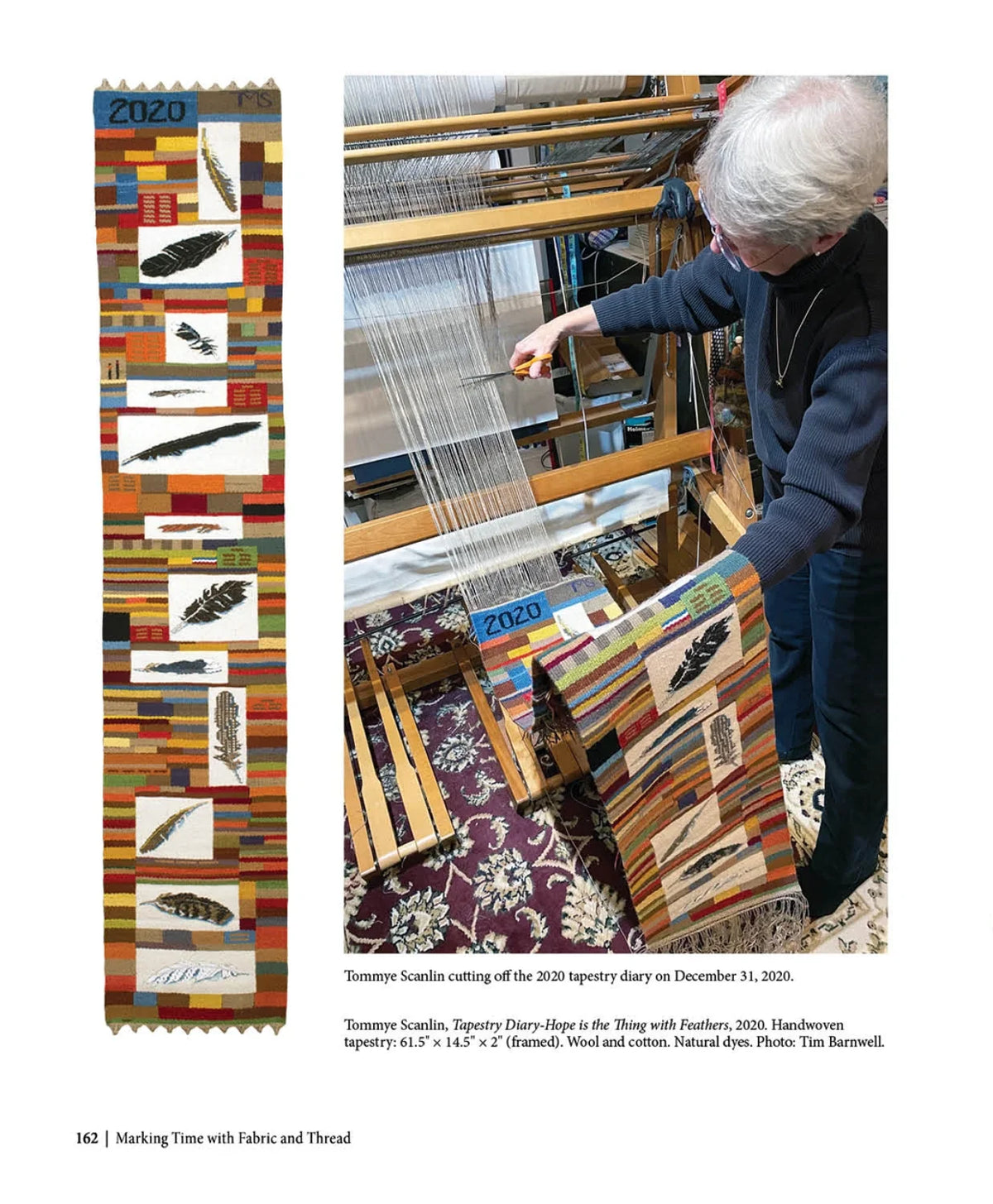 Marking Time with Fabric and Thread