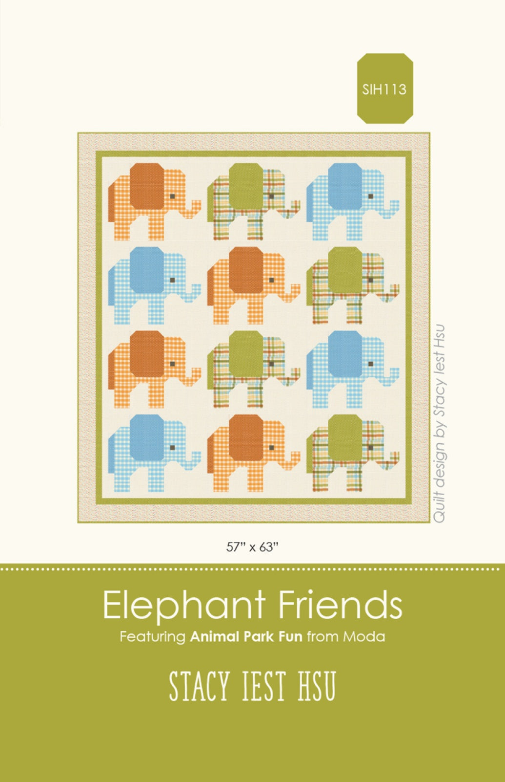 Elephant Friends Quilt Pattern