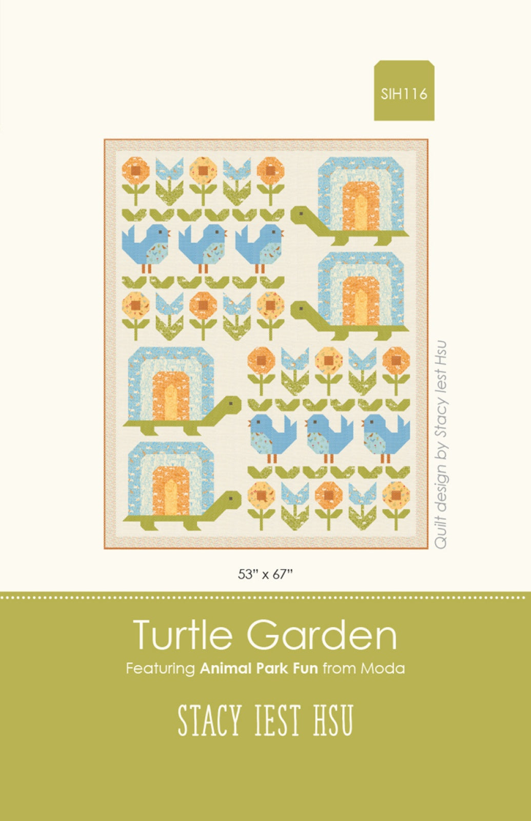 Turtle Garden Quilt Pattern
