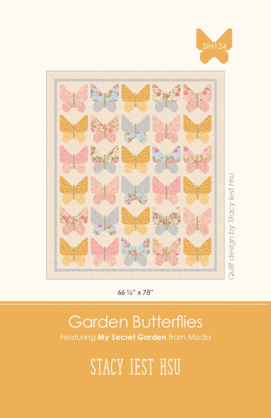 Garden Butterflies Quilt Pattern