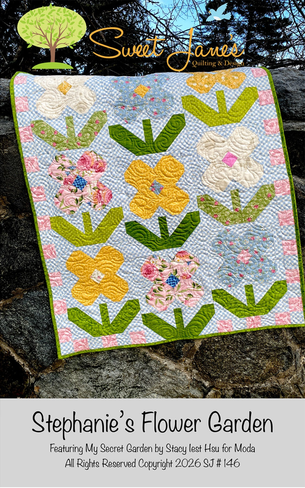 Stephanie's Flower Garder Quilt Pattern