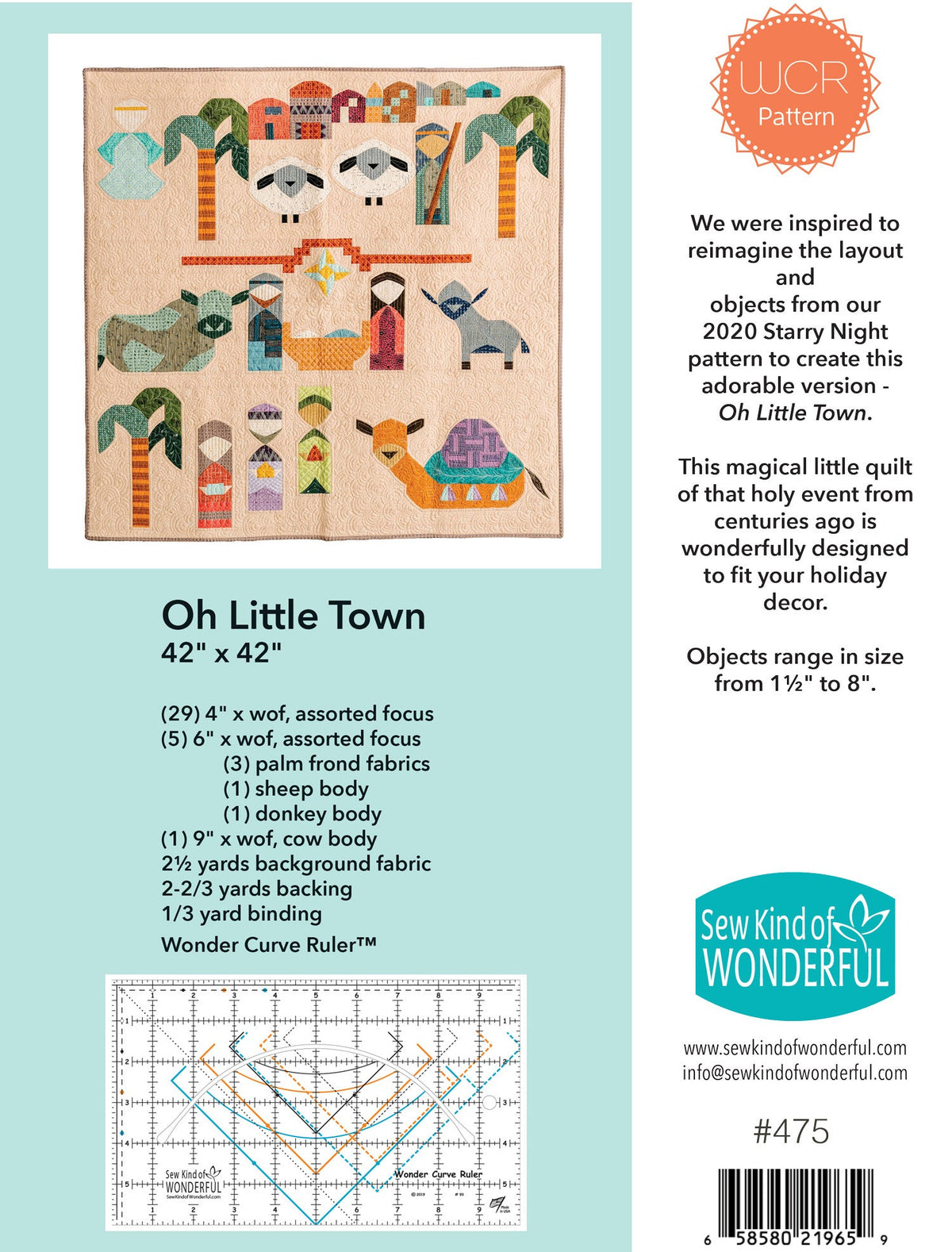Oh Little Town Quilt Pattern