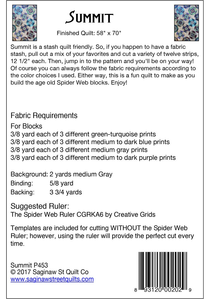 Summit Quilt Pattern