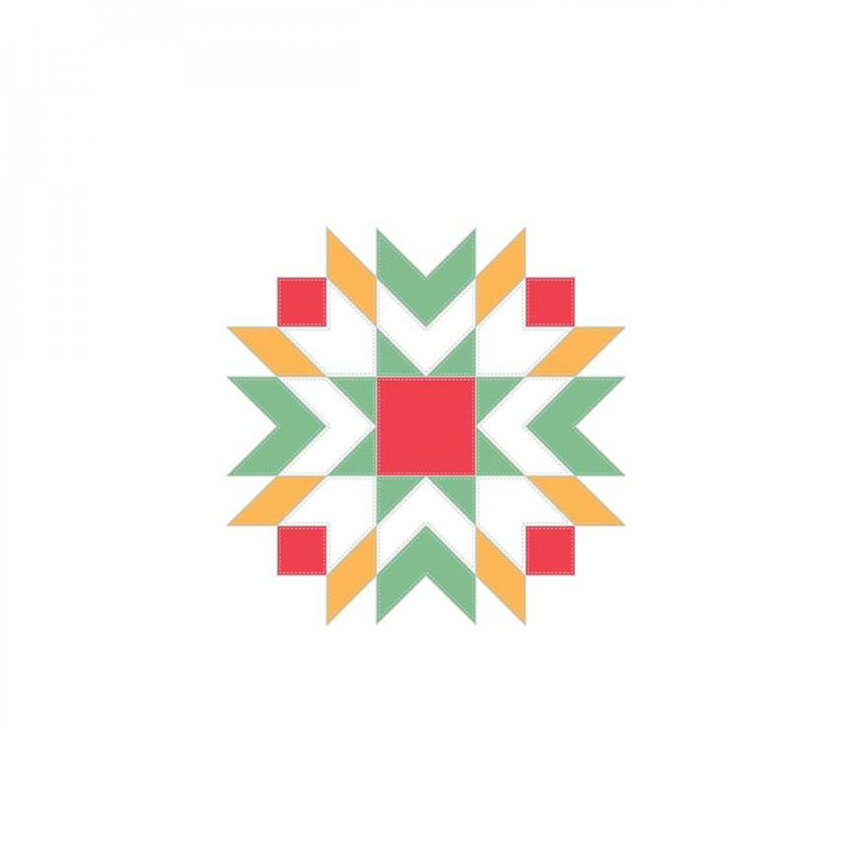 Gingham Star Needle Minder