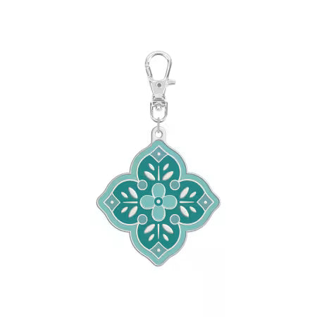 Lori Holt Enamel Happy Charm Medallion