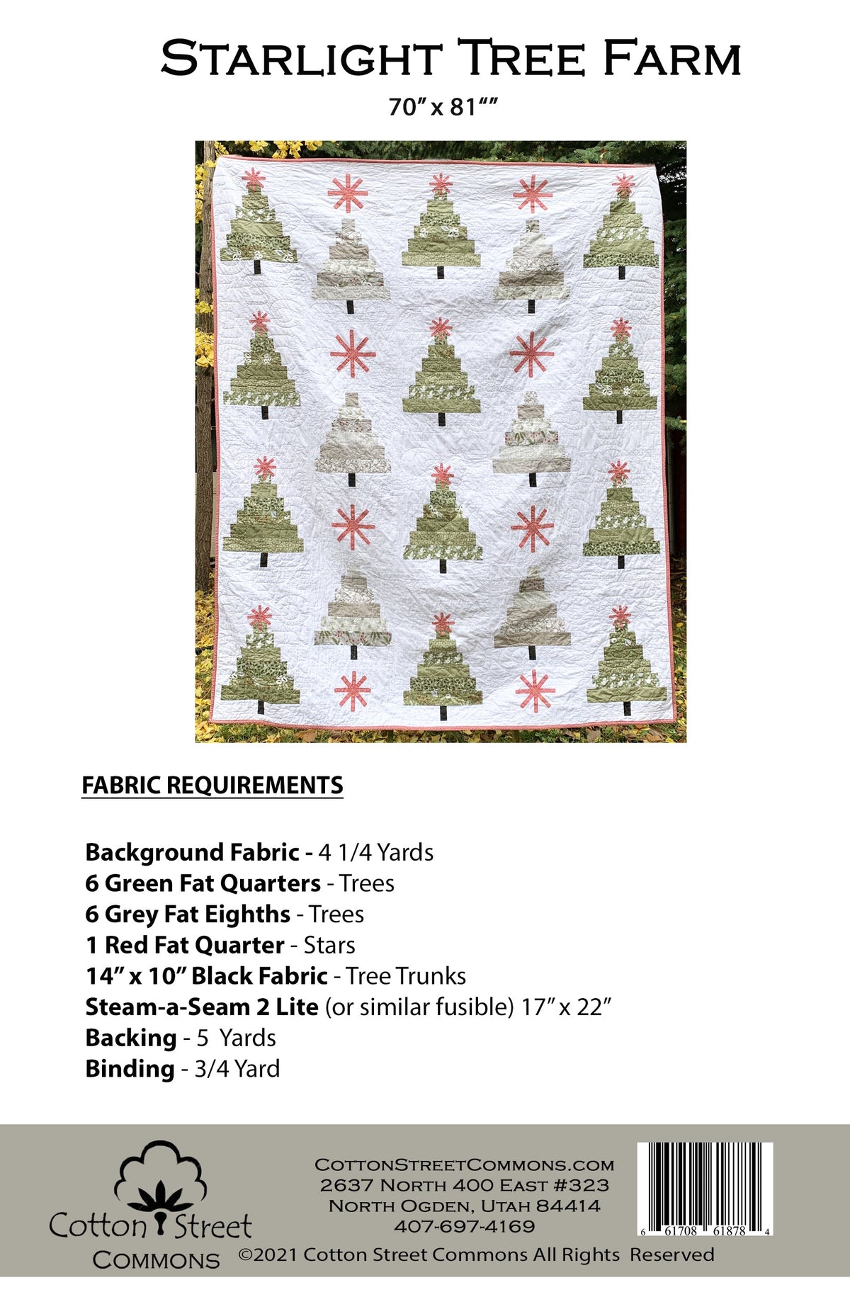 Starlight Tree Farm Downloadable Pattern