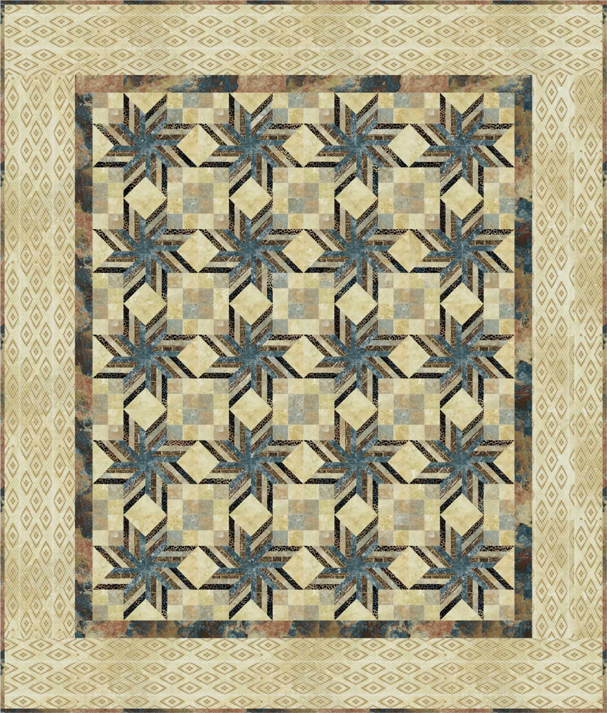 Sandstorm Quilt Pattern