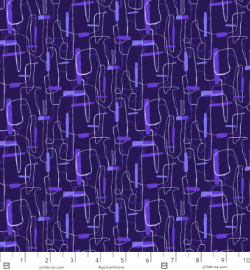 RJR Brushstrokes - Indigo Purple