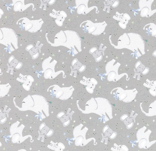 WL Safari Lullaby Grey Elephants