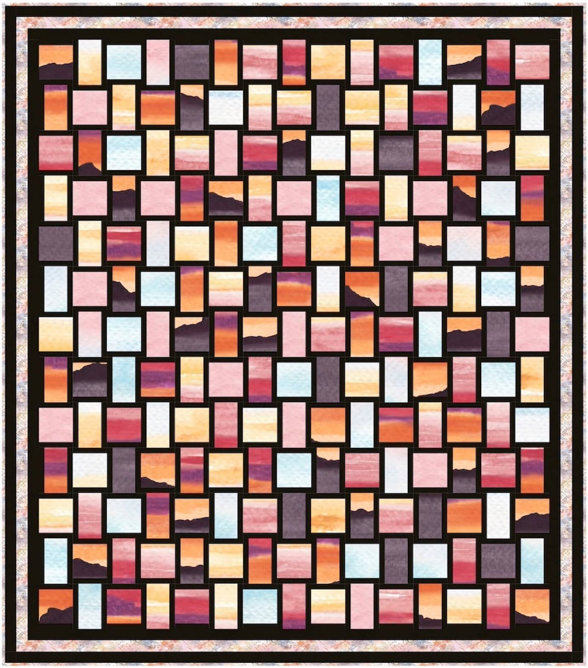 Shattered Landscape Downloadable Pattern