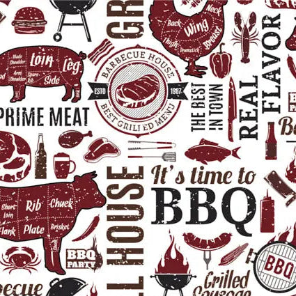 Smokehouse Merlot Digital Cuddle Fabric per yard