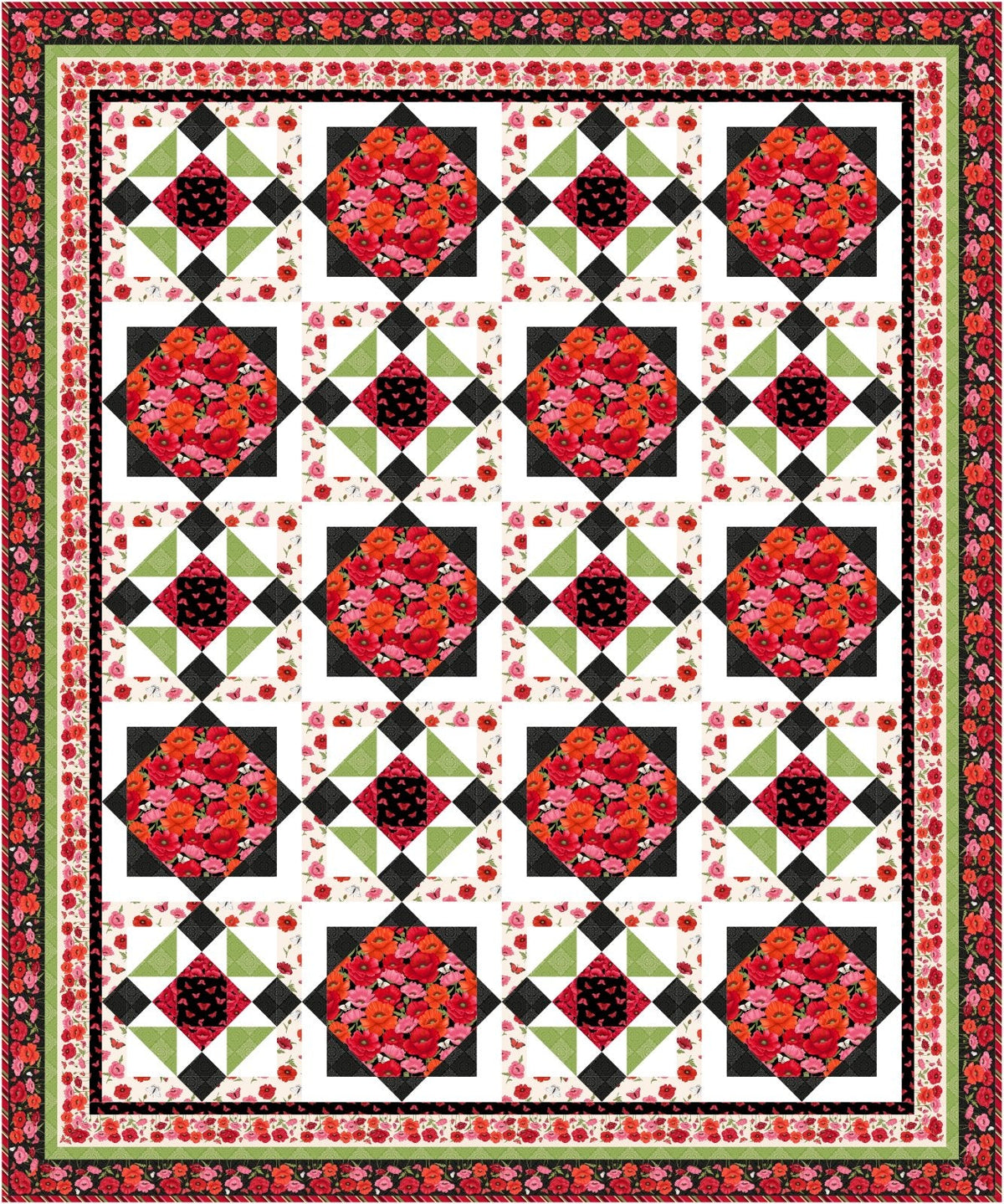 Springtime Poppies Downloadable Pattern