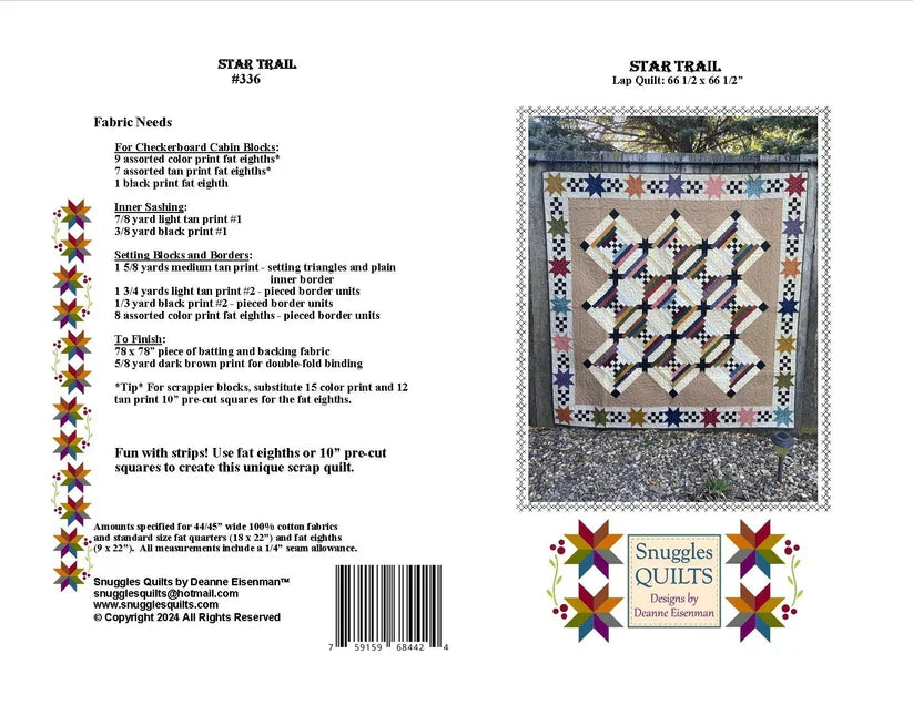 Star Trail Downloadable Pattern