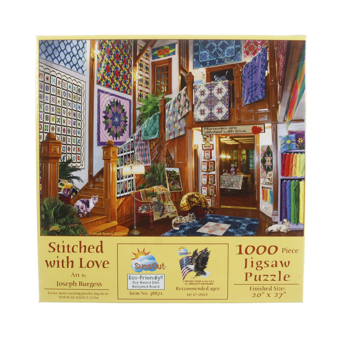 Stitched with Love 1000pc
