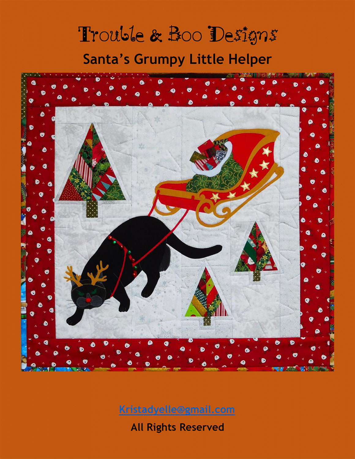 Santa's Grumpy Little Helper Quilt Pattern
