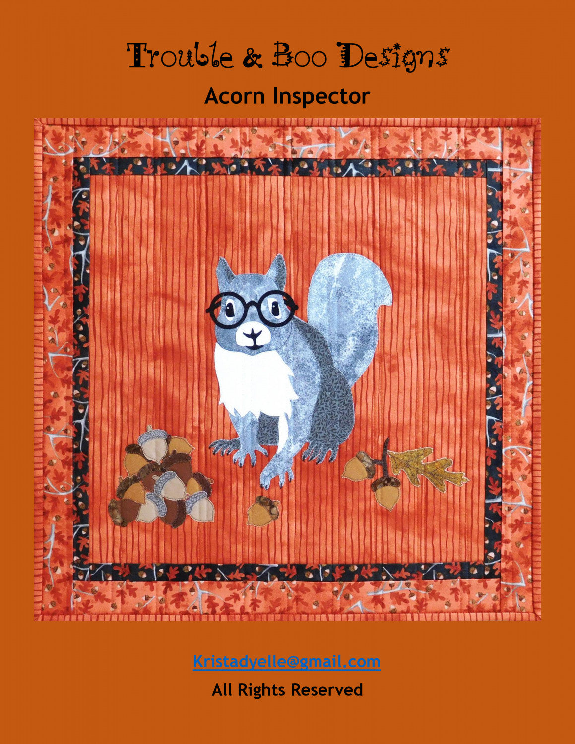 Acorn Inspector Wall Hanging