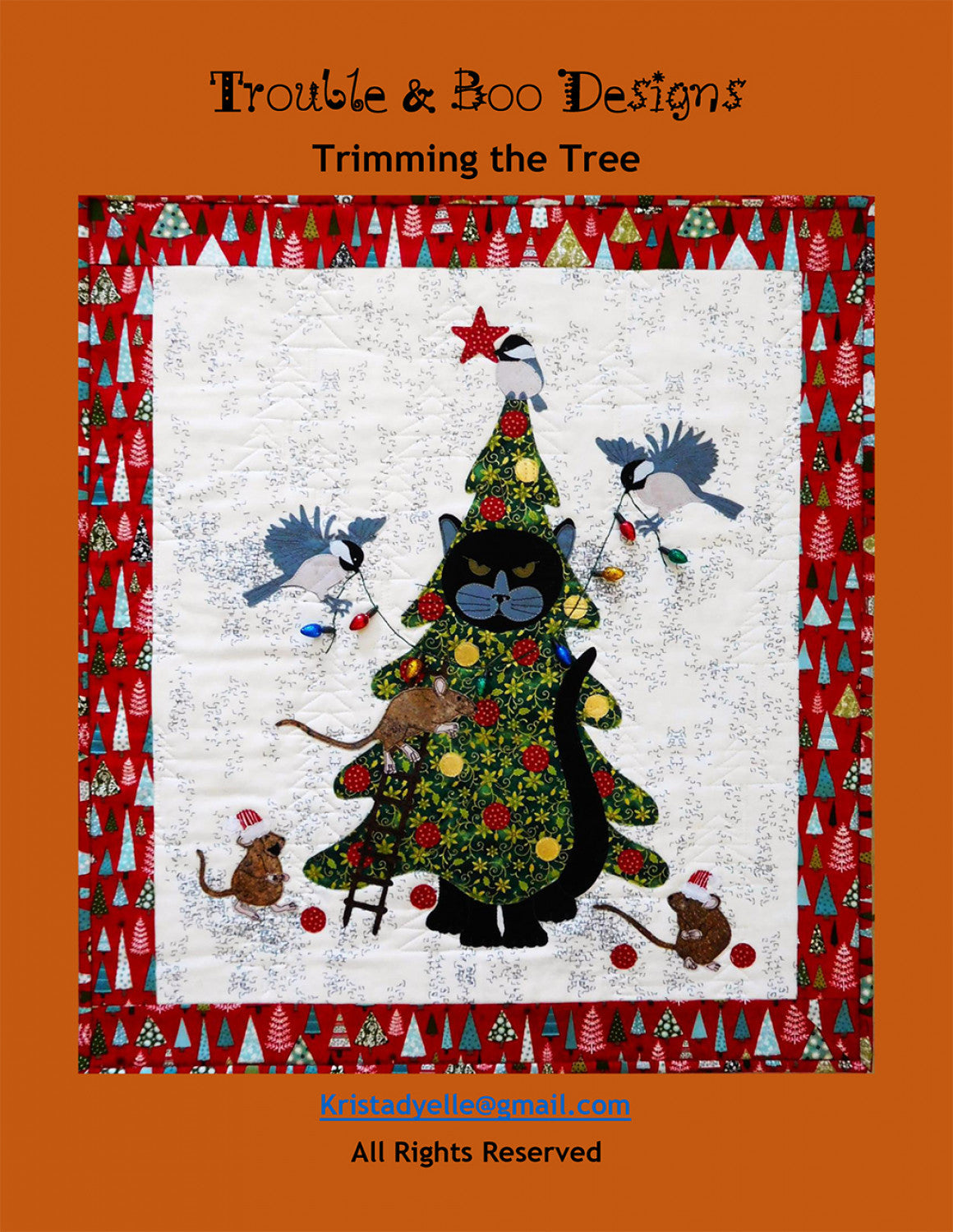 Trimming The Tree Quilt Pattern