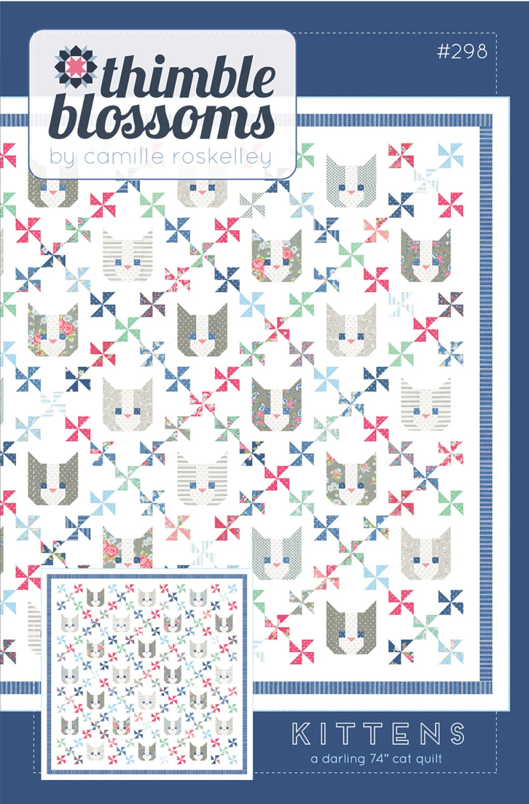 Kittens pattern Quilt Pattern