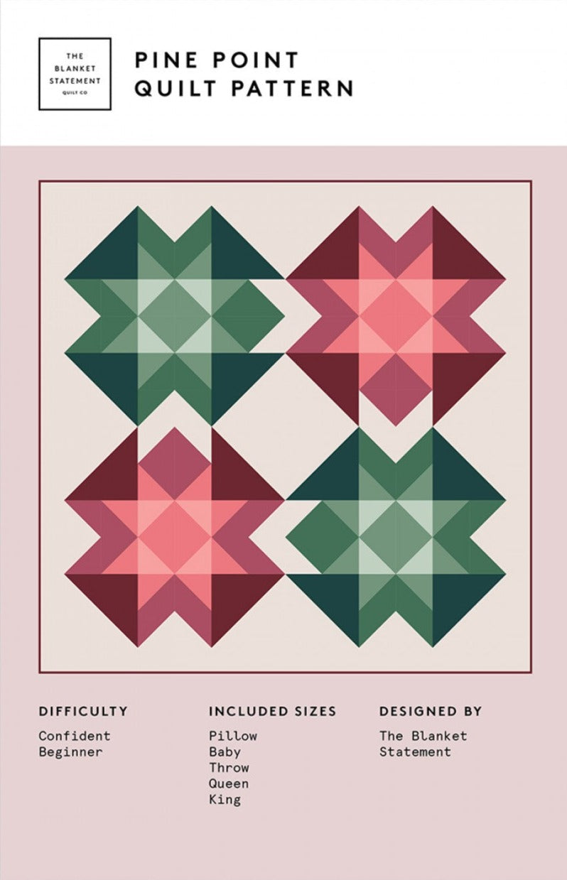 Pine Point Quilt Pattern