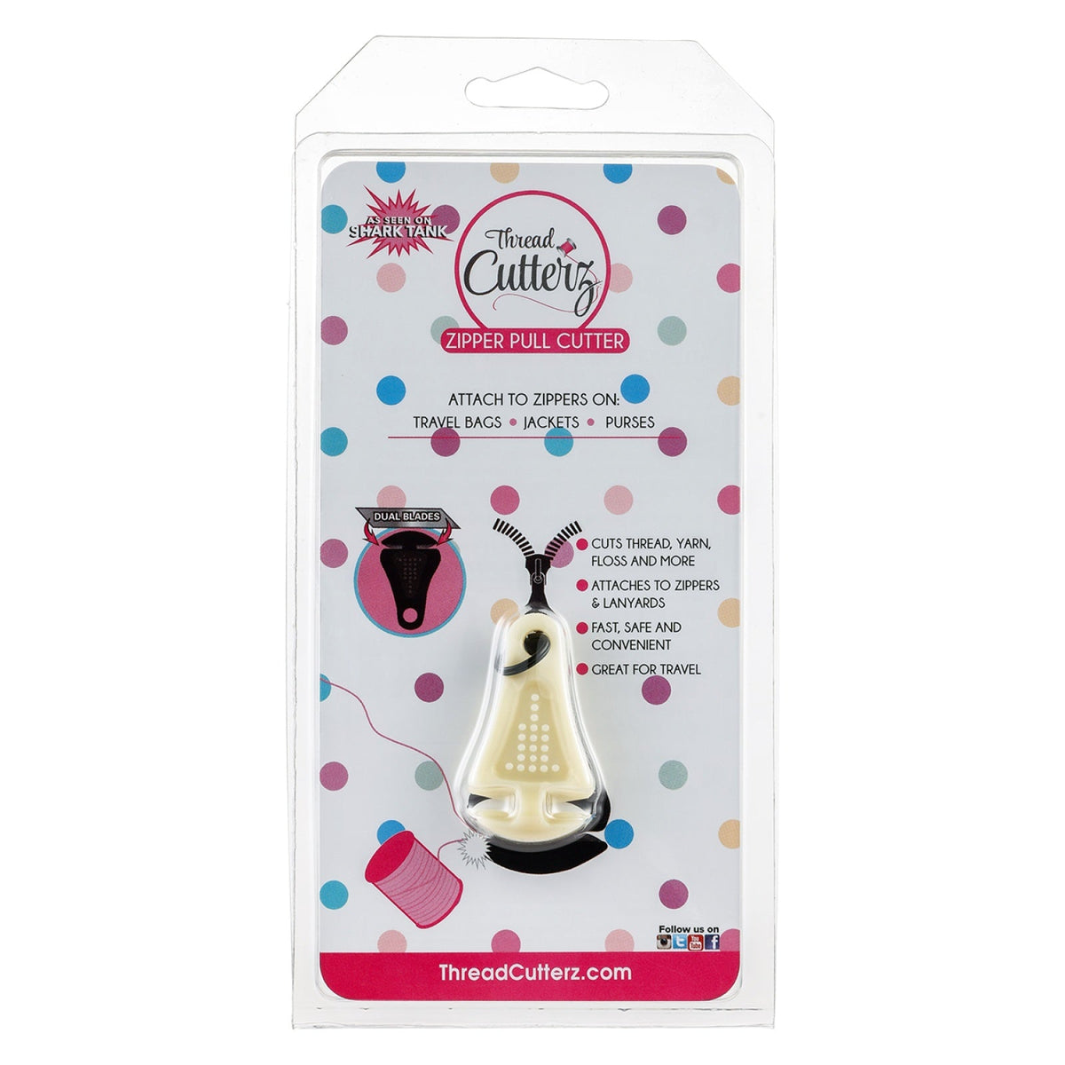 Thread Cutterz Zipper Pull Glow Thread Cutter