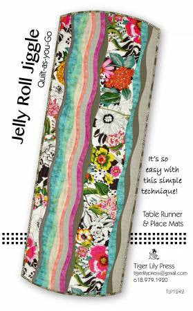 Jelly Roll Jiggle Quilt-As-you-Go