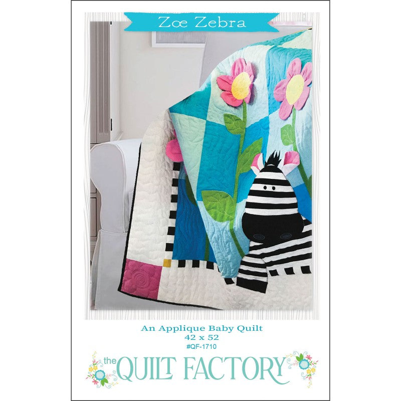 Zoe Zebra Quilt Pattern